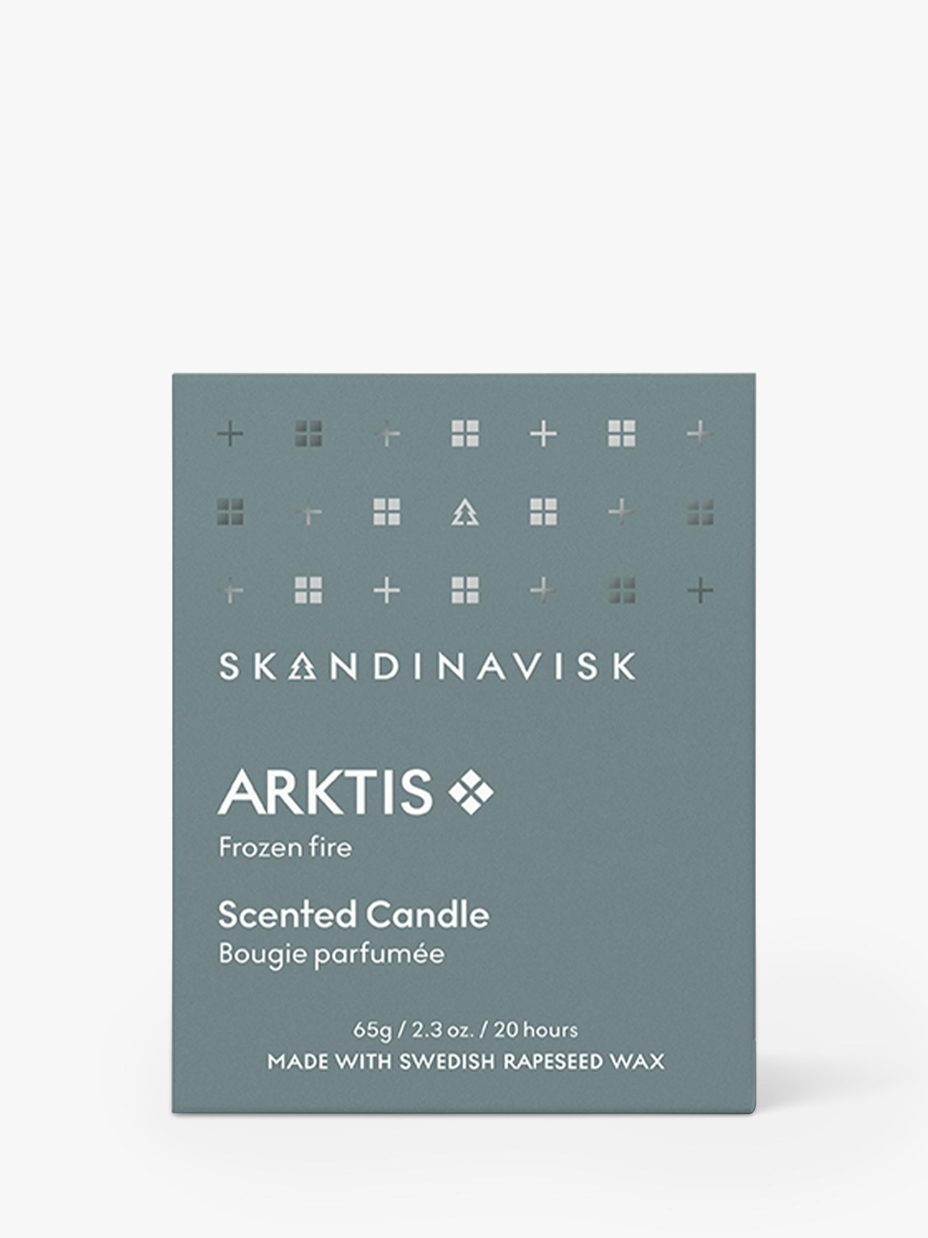 SKANDINAVISK Arktis scented candle 65g, imported from the UK