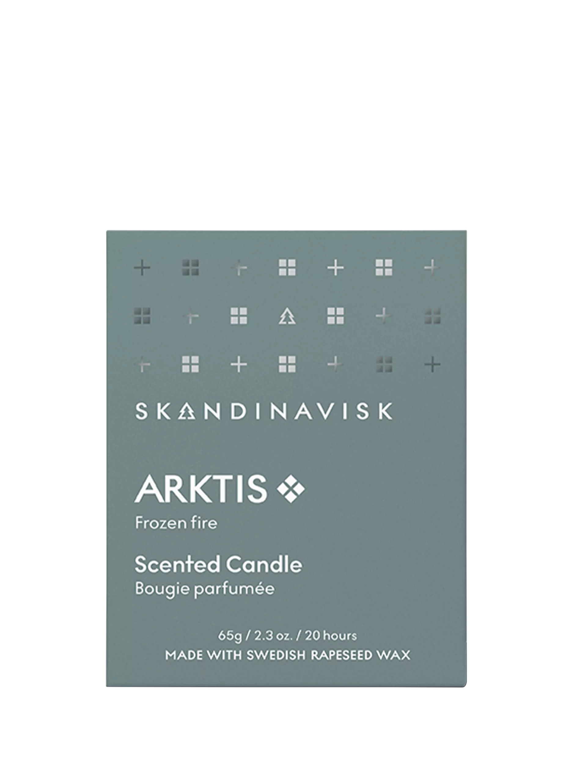 SKANDINAVISK Arktis scented candle 65g, imported from the UK