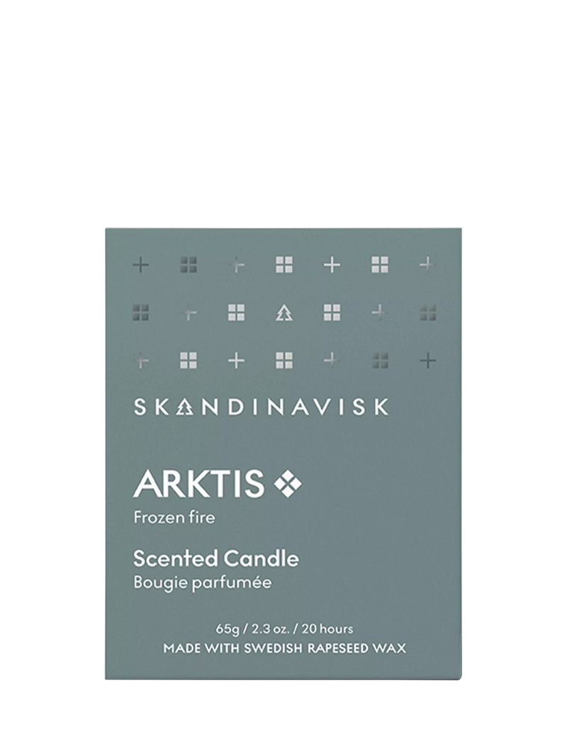 SKANDINAVISK Arktis scented candle 65g, imported from the UK