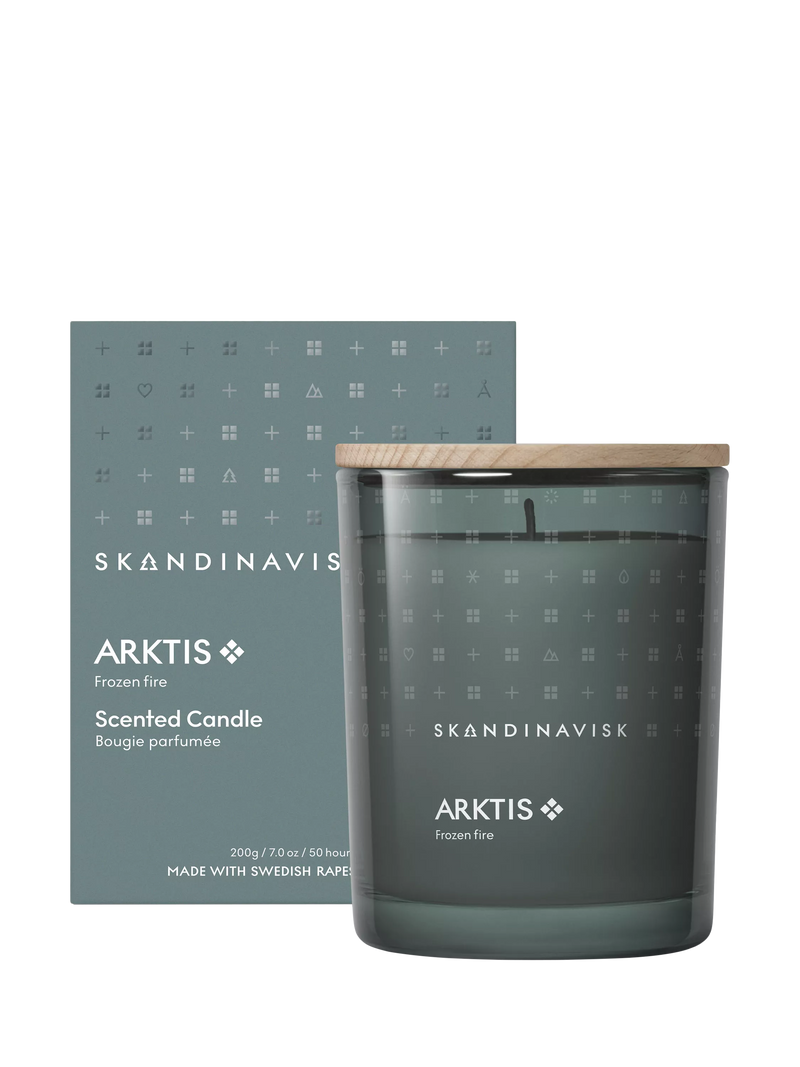 SKANDINAVISK Arktis scented candle 200g (British brand)
