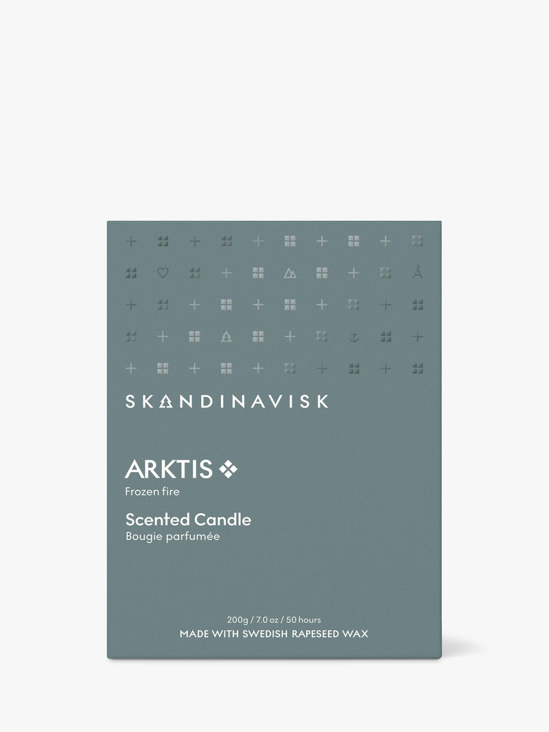 SKANDINAVISK Arktis scented candle 200g (British brand)