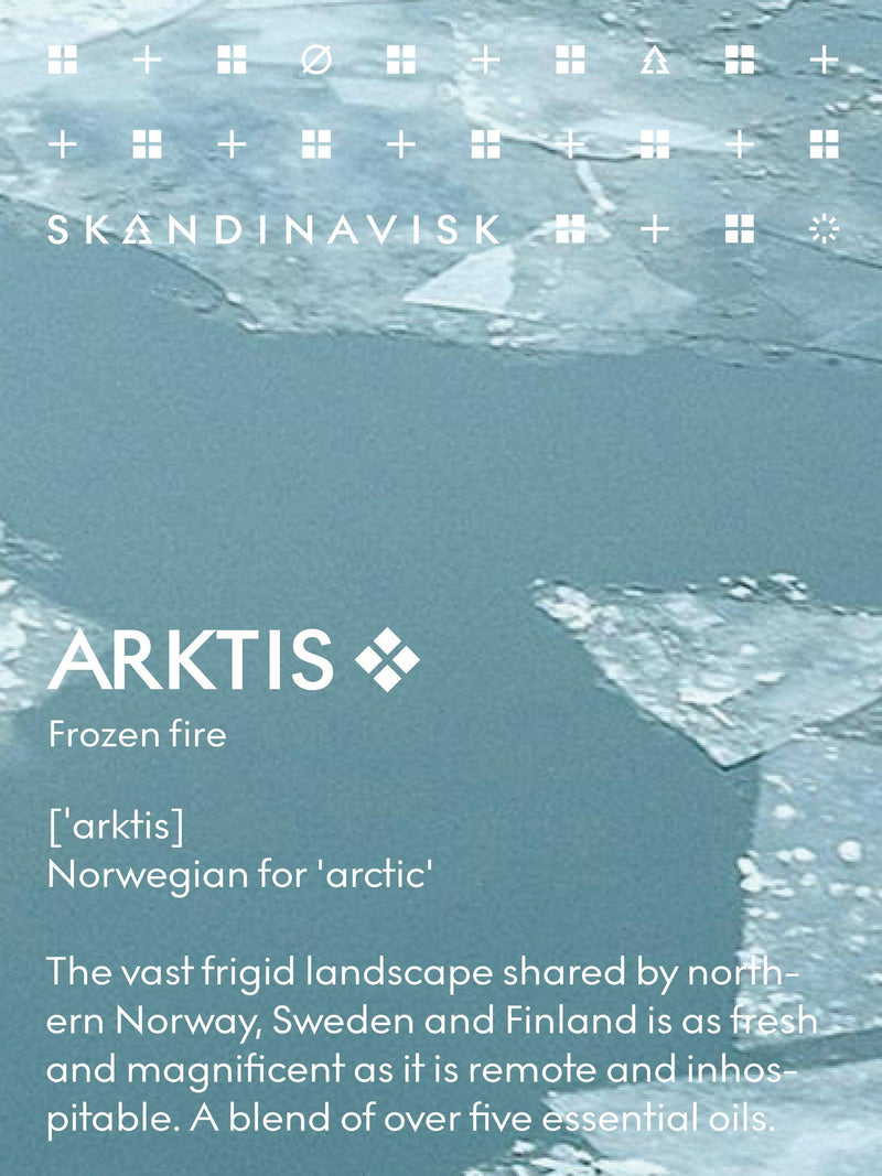 SKANDINAVISK Arktis scented candle 200g (British brand)