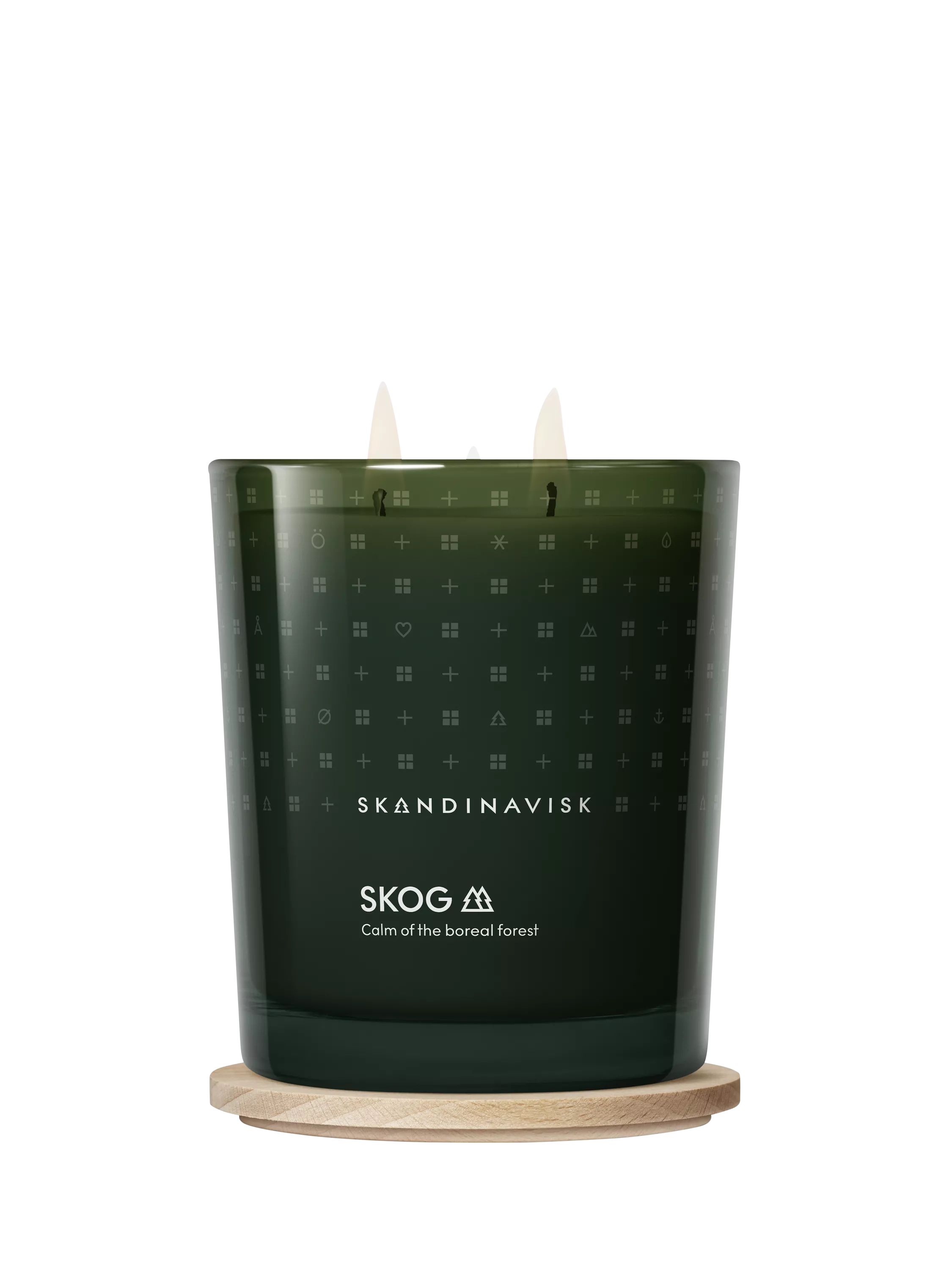 SKANDINAVISK Skog two-wick scented candle 350g, UK version