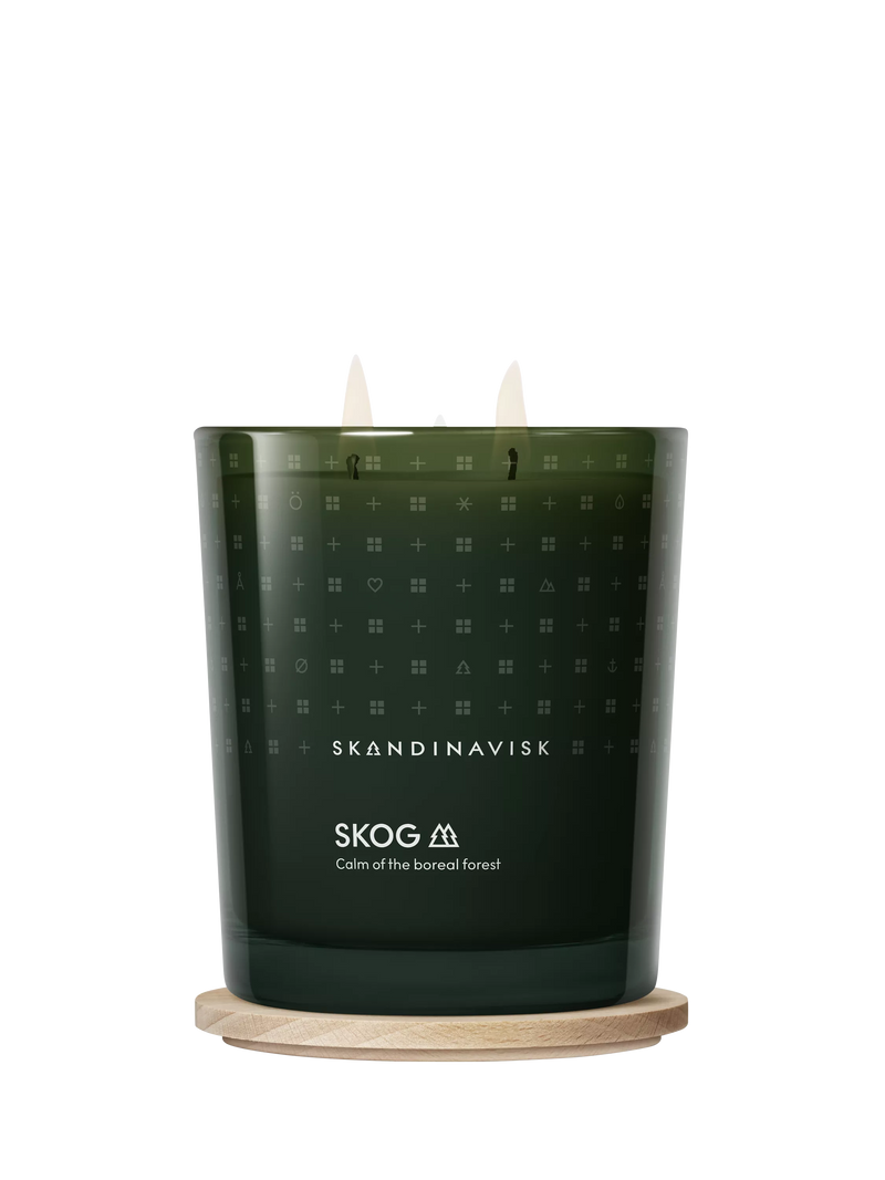 SKANDINAVISK Skog two-wick scented candle 350g, UK version