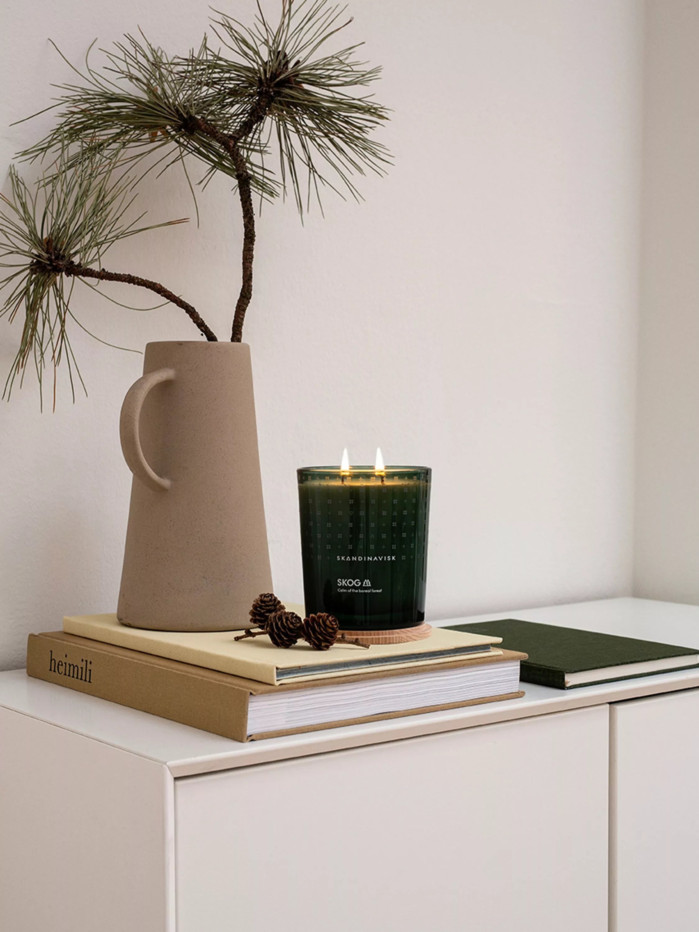 SKANDINAVISK Skog two-wick scented candle 350g, UK version