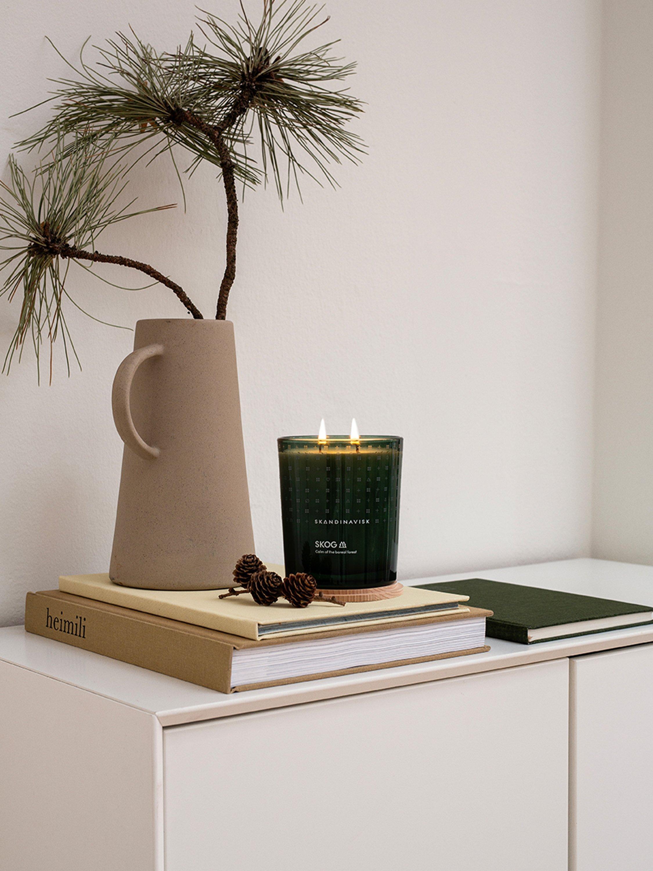 SKANDINAVISK Skog two-wick scented candle 350g, UK version