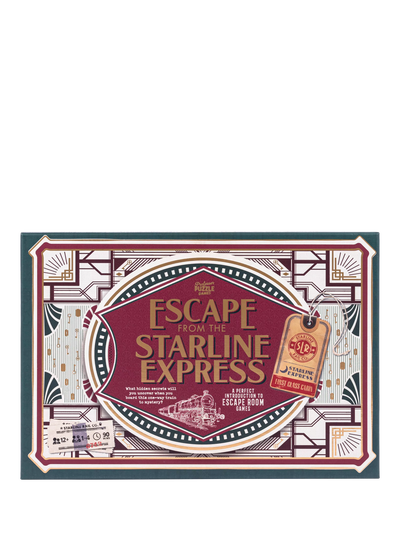 John Lewis Professor Puzzle Escape From The Starline Express Escape Room Game - Acheter en ligne chez McGrocer
