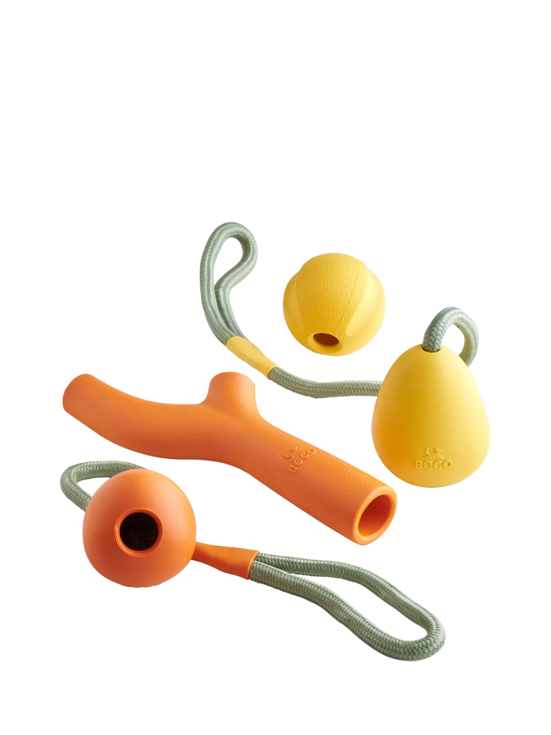 Beco Pets rubber super stick dog toy multi, imported from the UK