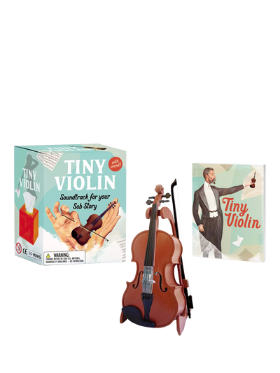 John Lewis Hachette Book Group Tiny Violin with Sound 3.75-inch Musical Toy- Buy online at McGrocer