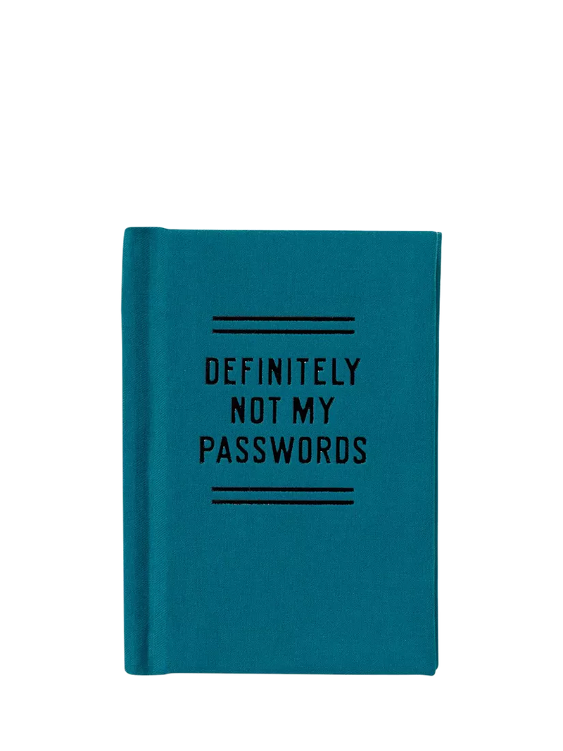 Chronicle Books tiny password diary measuring 2.75 by 3.75 inches - British product
