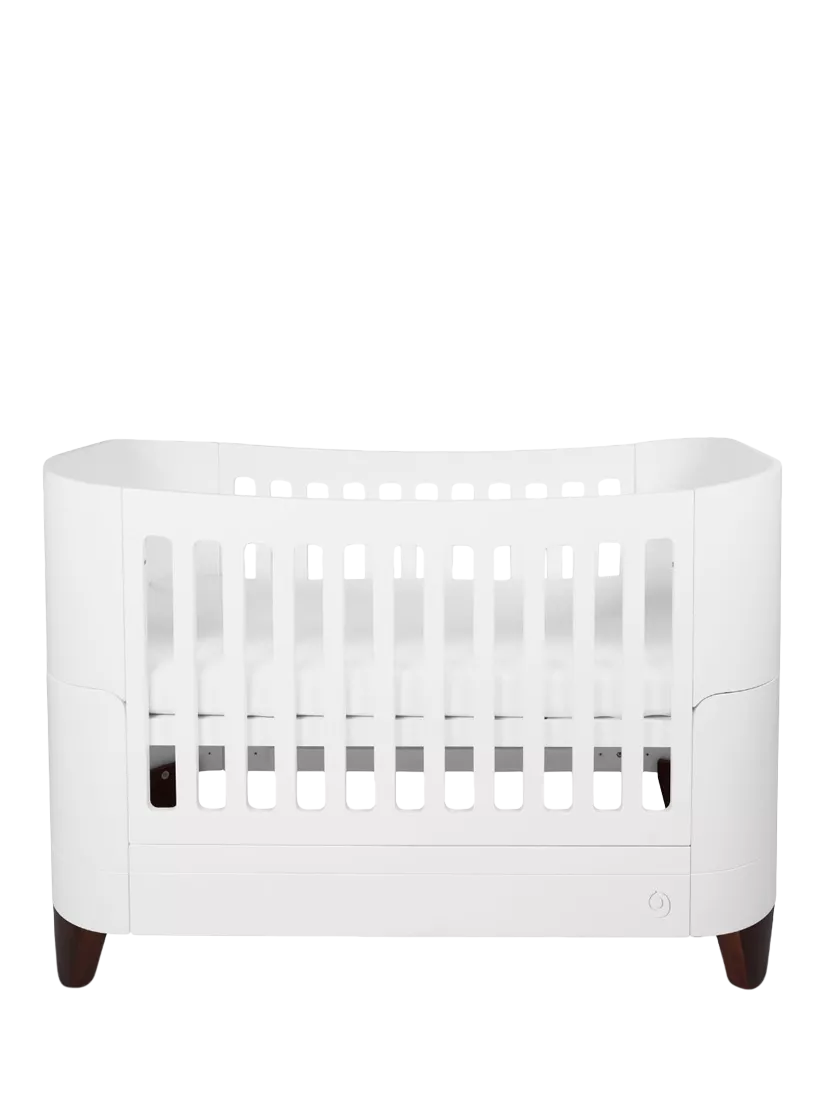 Gaia Baby Serena Complete Sleep Cotbed and Toddler Bed - White/Natural