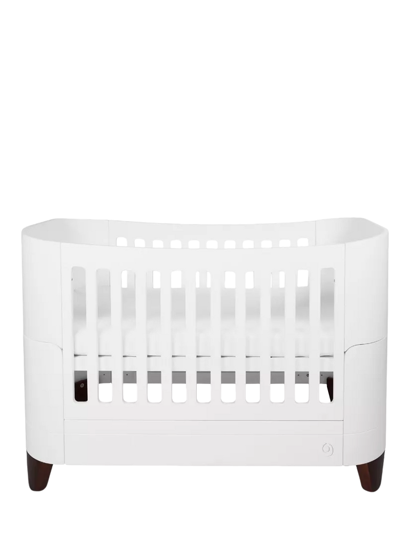 Gaia Baby Serena Complete Sleep Cotbed and Toddler Bed - White/Natural