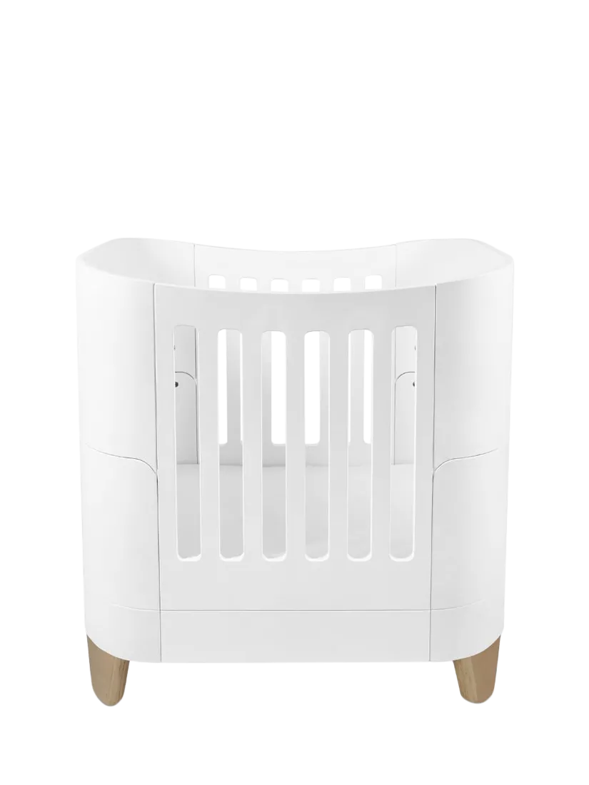 Gaia Baby Serena Mini Cot wooden design, UK version