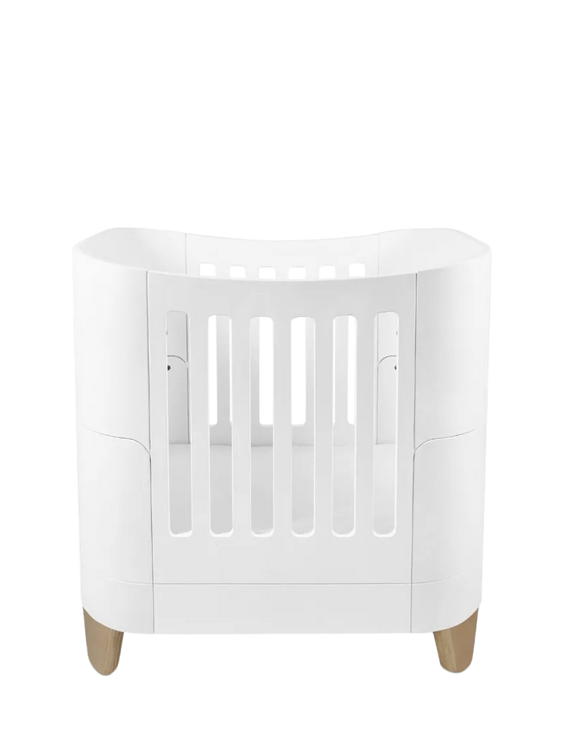 Gaia Baby Serena Mini Cot wooden design, UK version