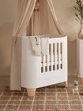 Gaia Baby Serena Mini Cot wooden design, UK version
