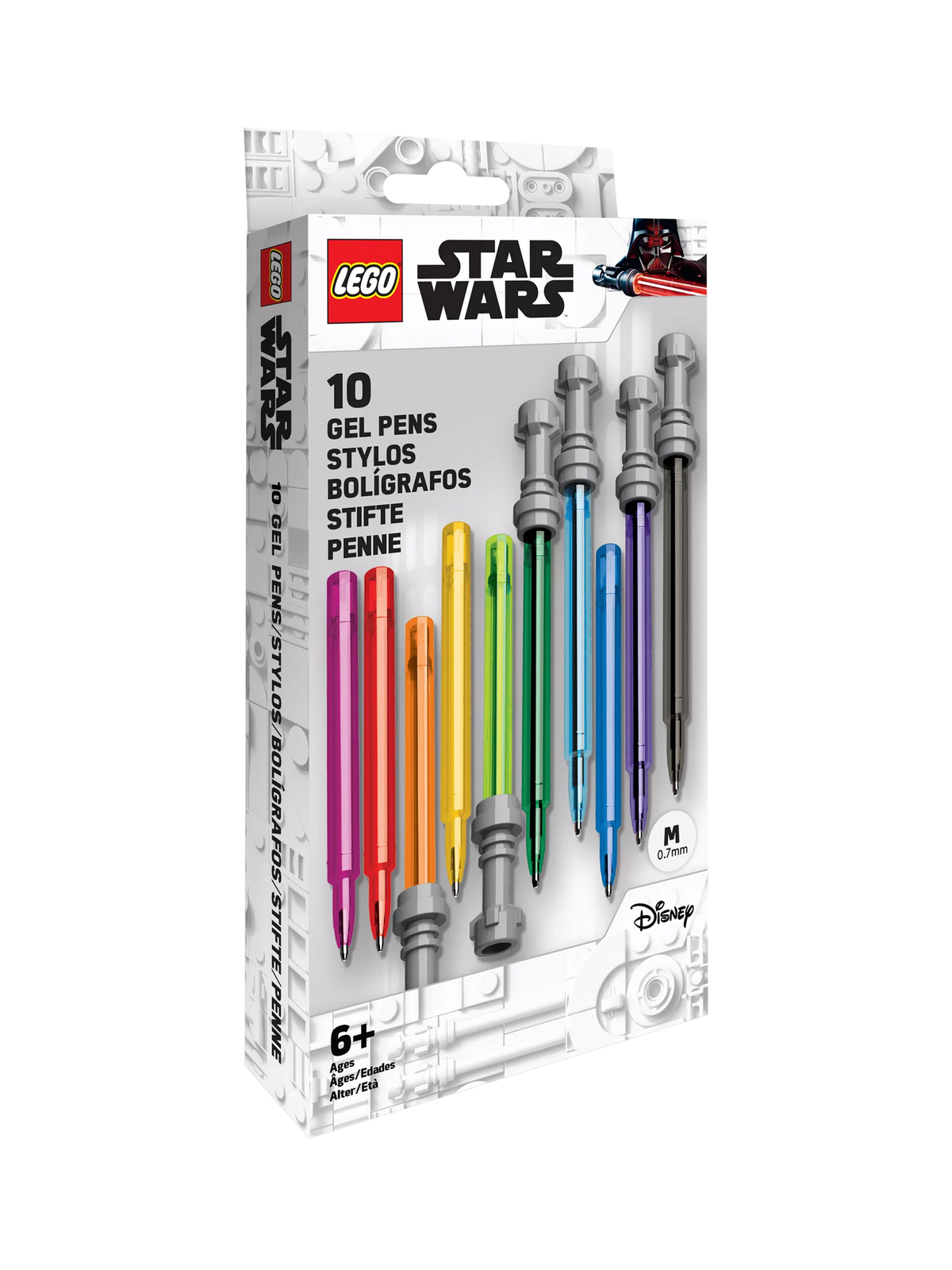 LEGO Star Wars Lightsaber Gel Pens Pack of 10, UK version