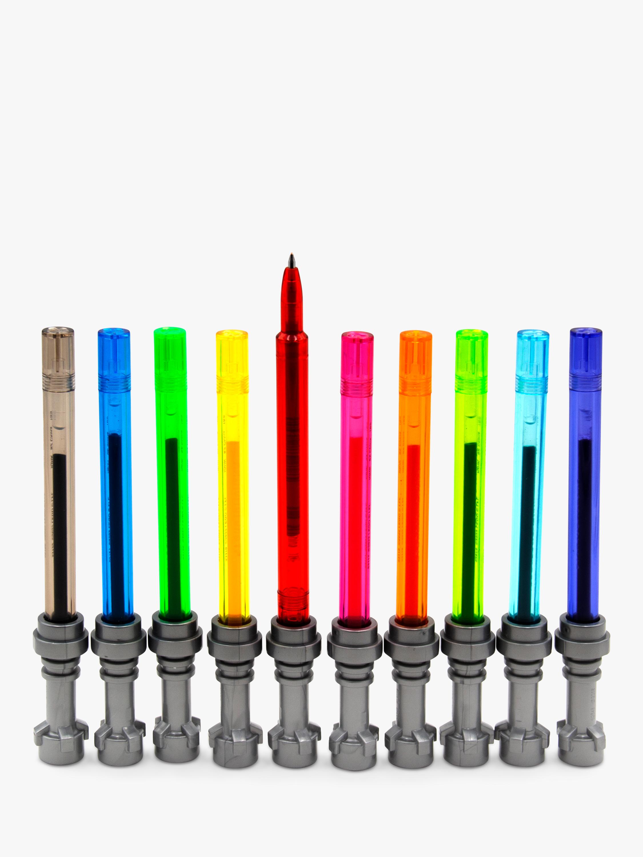 LEGO Star Wars Lightsaber Gel Pens Pack of 10, UK version