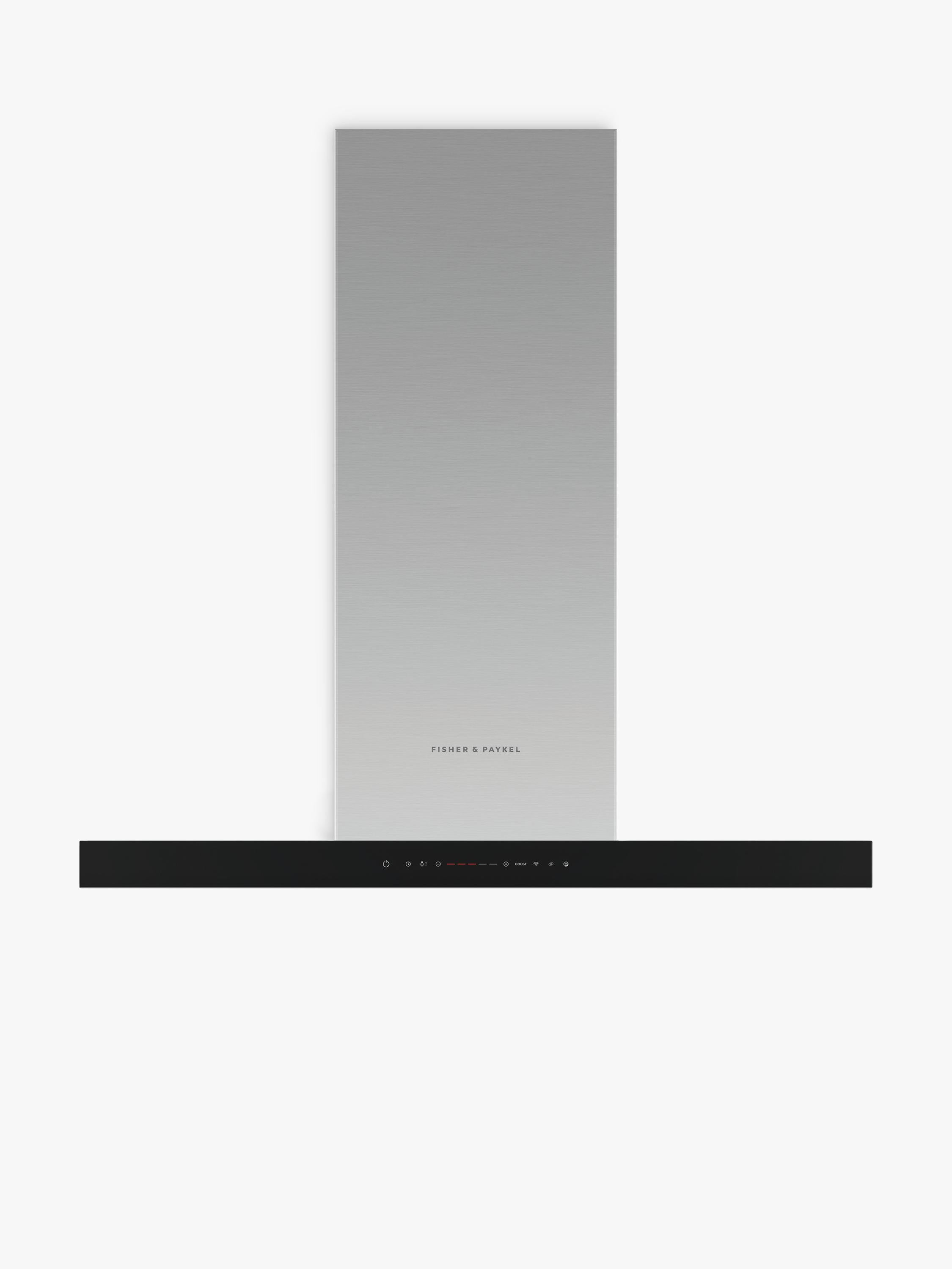 Fisher & Paykel 90cm Chimney Cooker Hood in Stainless Steel - British product
