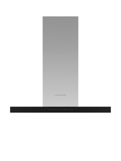 90cm Chimney Cooker Hood with Stainless Steel Finish and Smart Controls