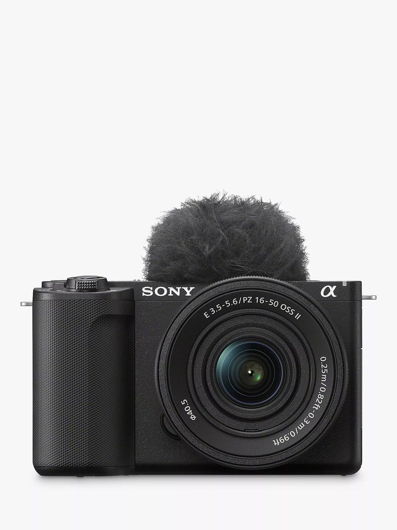 Sony ZV-E10 II vlogging camera with 16-50mm lens (British brand)