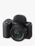Sony ZV-E10 II vlogging camera with 16-50mm lens (British brand)