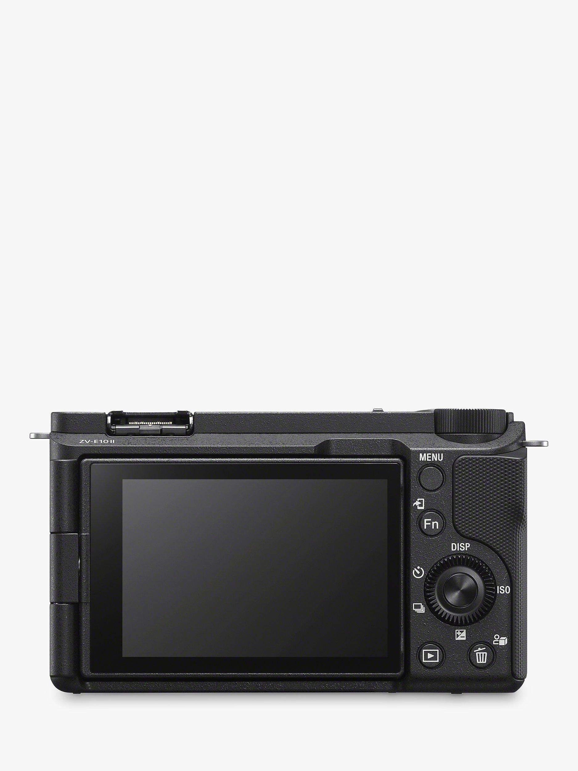Sony ZV-E10 II vlogging camera with 16-50mm lens (British brand)
