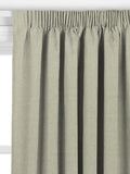John Lewis herringbone made to measure curtains green (British brand)