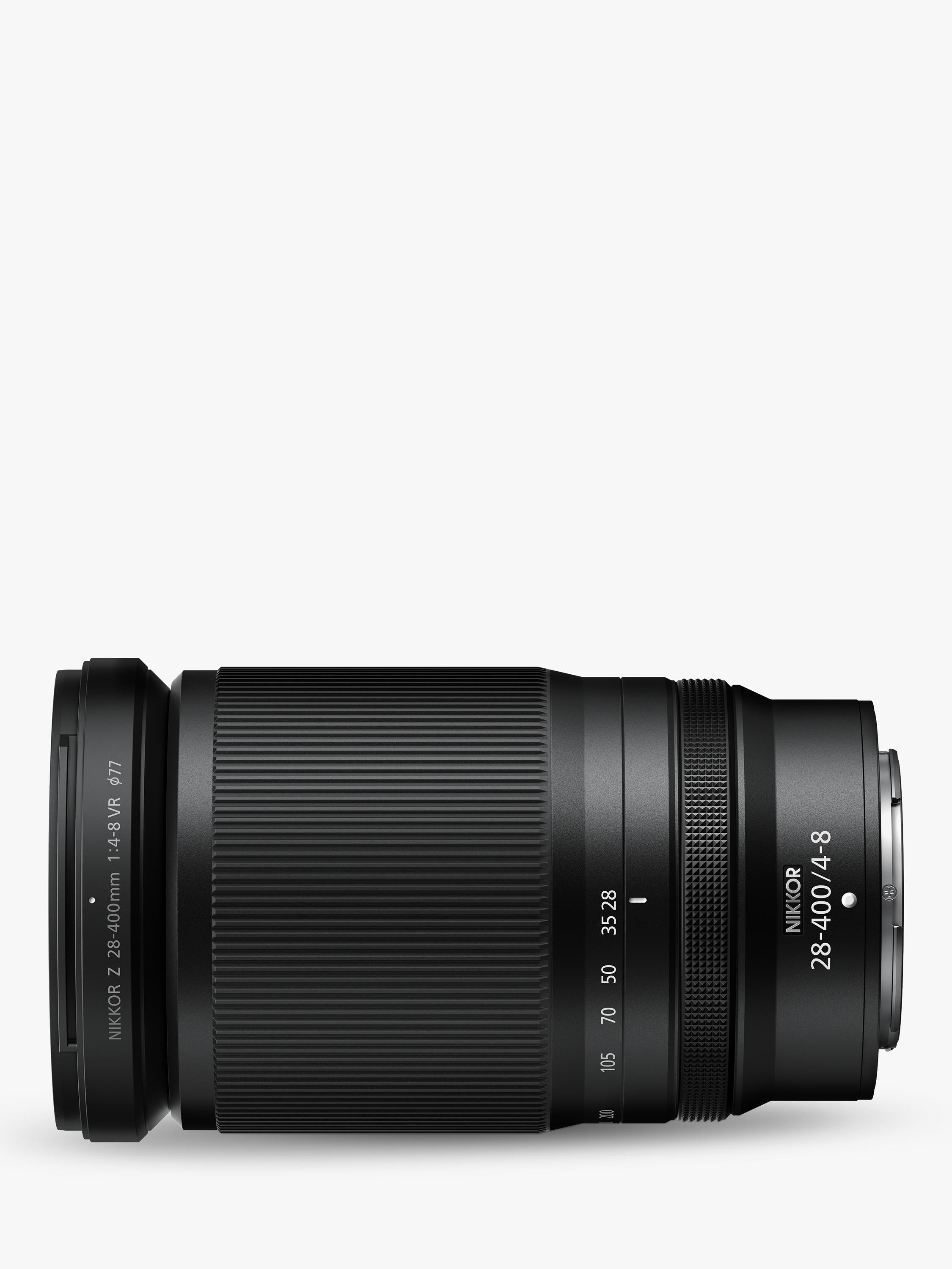 Nikon Z 28-400mm f/4-8 VR super-telephoto zoom lens, imported from the UK
