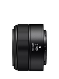Nikon Z 40mm f/2 prime lens (British brand)