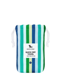 Dock & Bay quick dry beach towel Cool Lagoon - British product