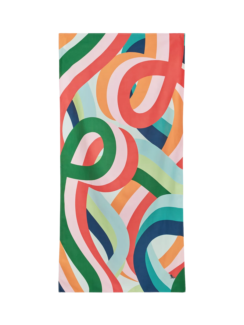 Dock & Bay Fruit Loops quick dry beach towel 160cm, UK version