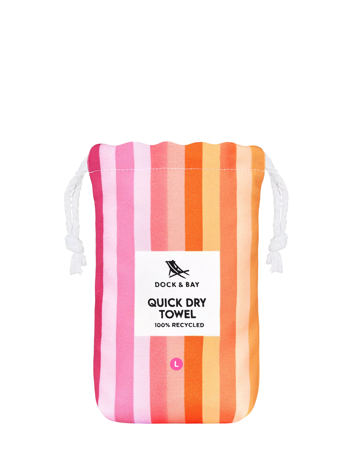 Dock & Bay beach towel Miami Sorbet, imported from the UK