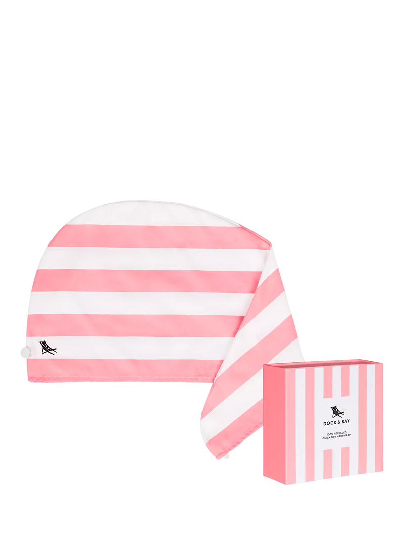 Dock & Bay quick dry hair wrap, UK version
