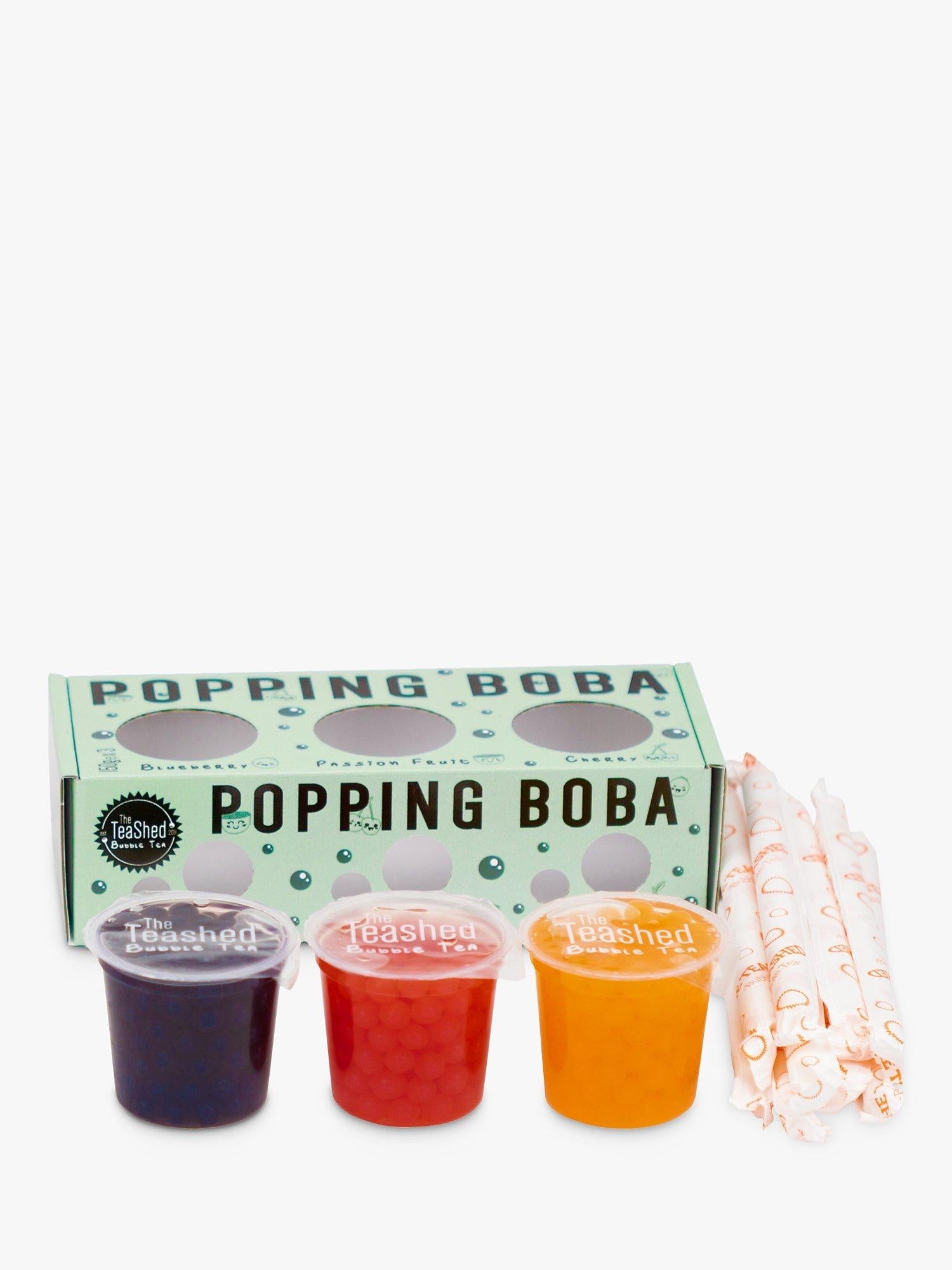 The Tea Shed Bubble Tea Boba 3 x 150g (British brand)