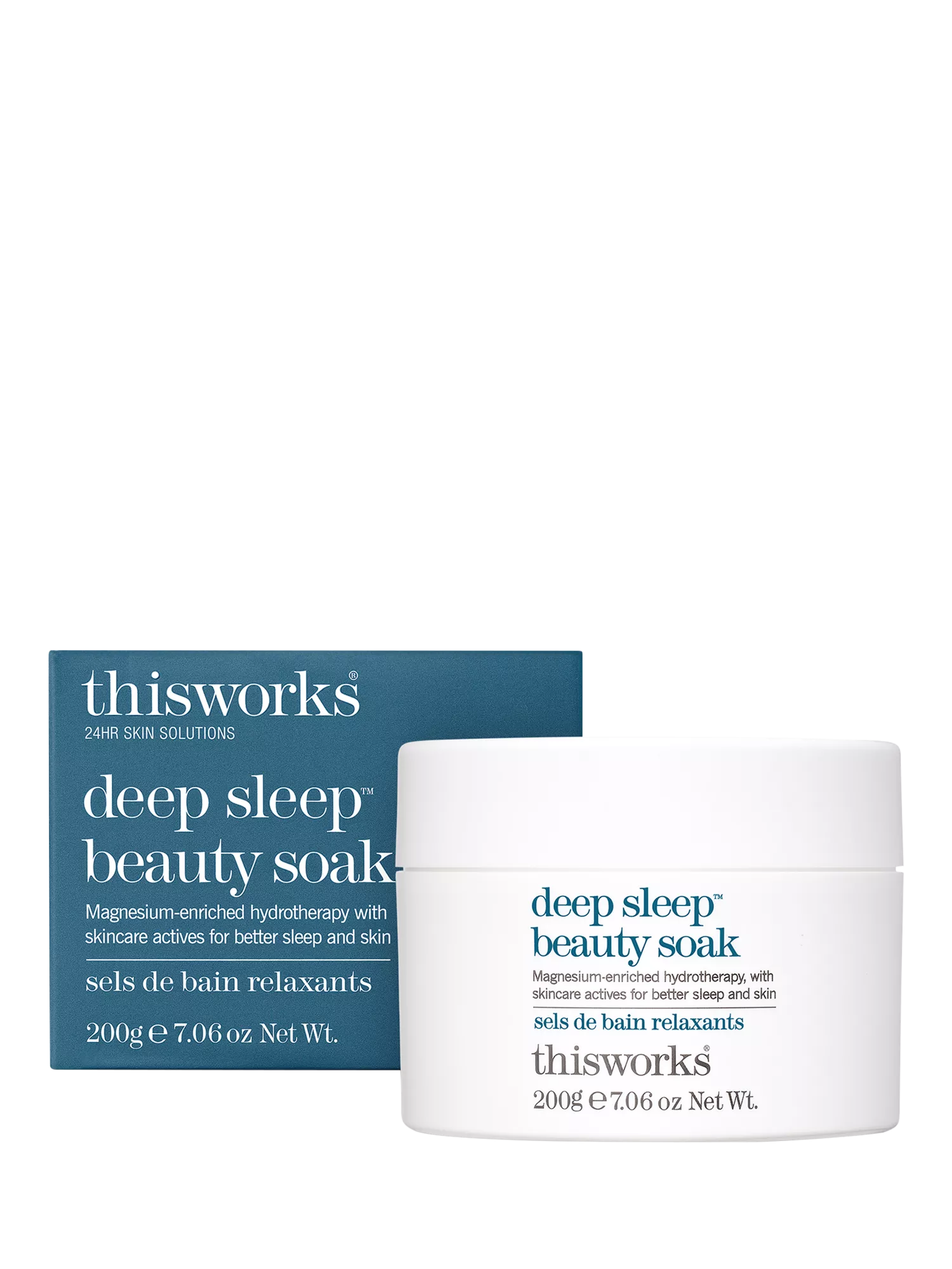This Works Deep Sleep Beauty Soak bath salts 200g, UK version