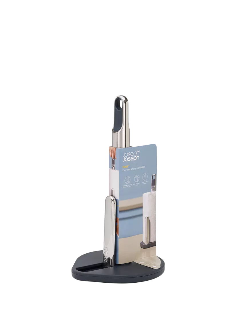 Joseph Joseph kitchen roll holder brushed steel - British product