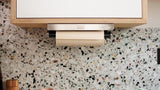 Joseph Joseph brushed steel under shelf kitchen roll holder, UK version