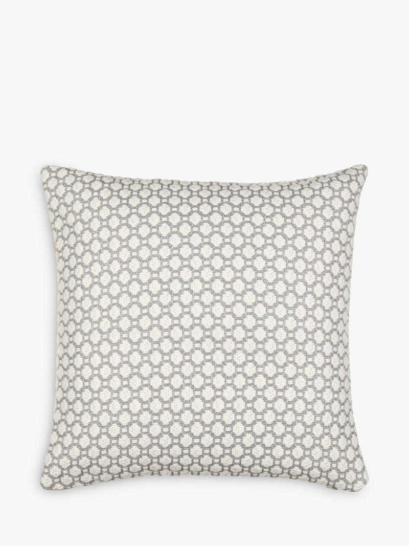 John Lewis weave cushion damask geometric 50cm, UK version