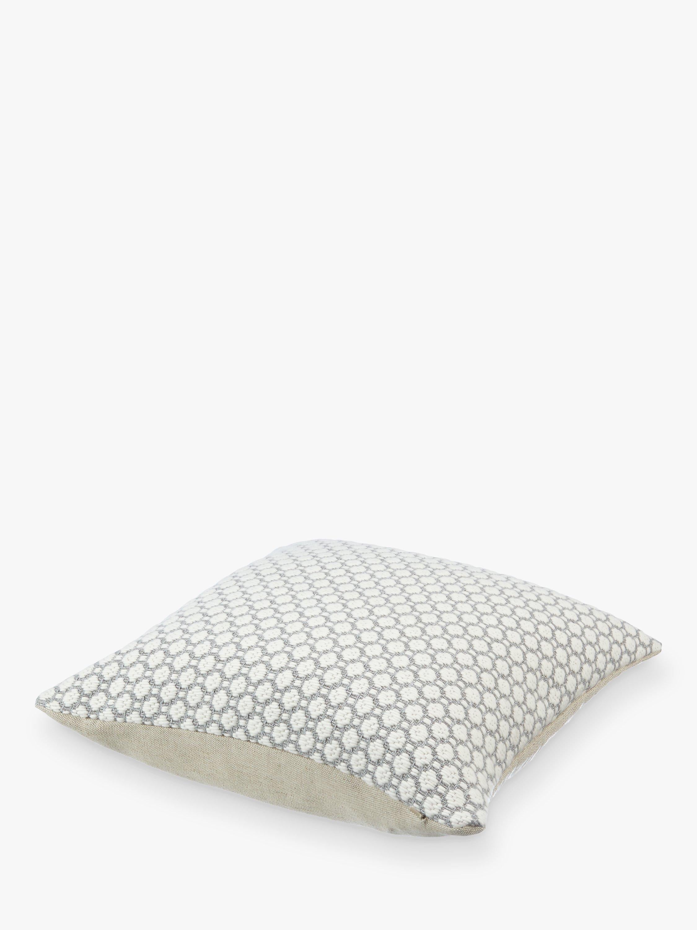 John Lewis weave cushion damask geometric 50cm, UK version