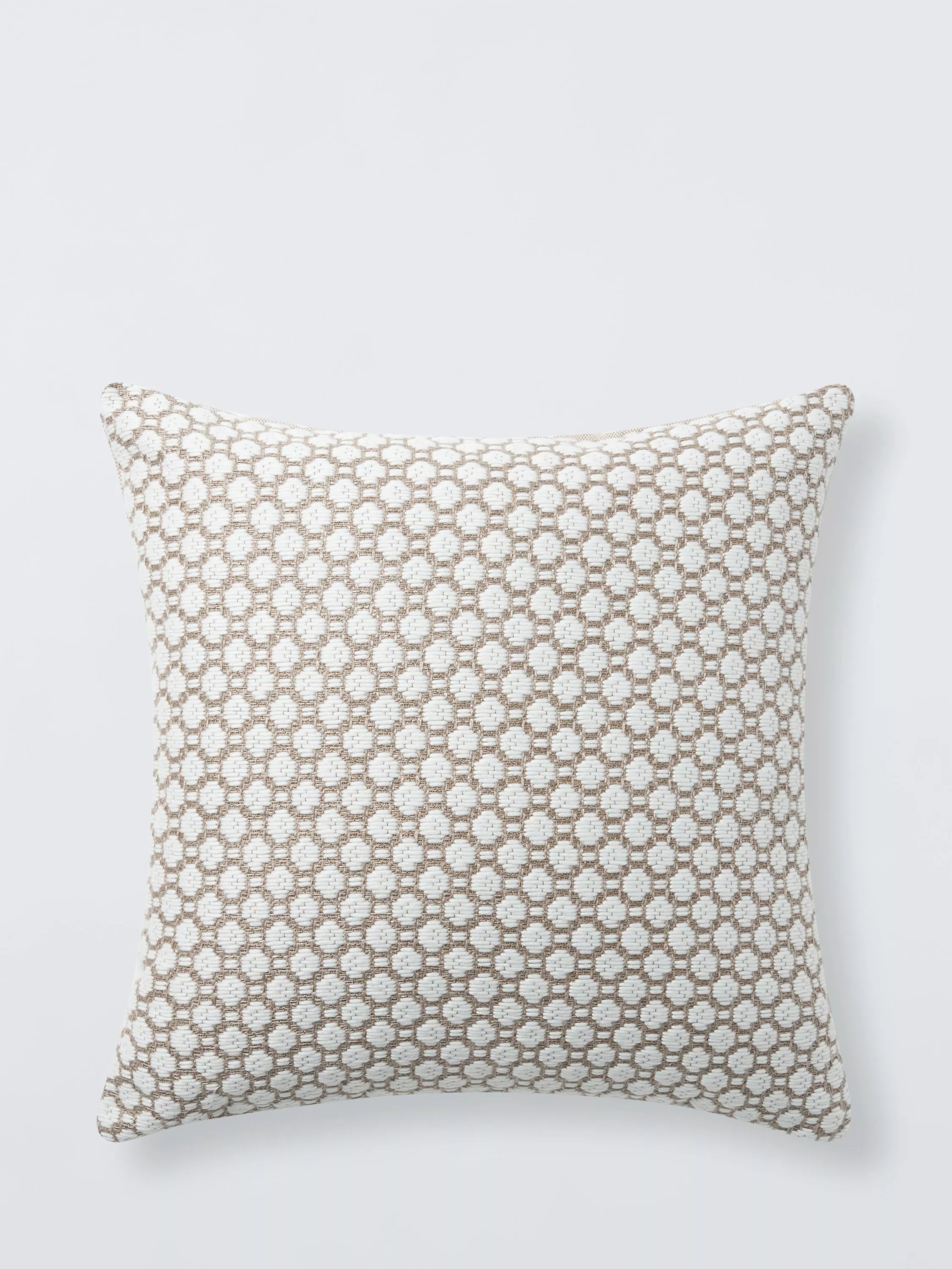 John Lewis Weave Cushion - Grey
