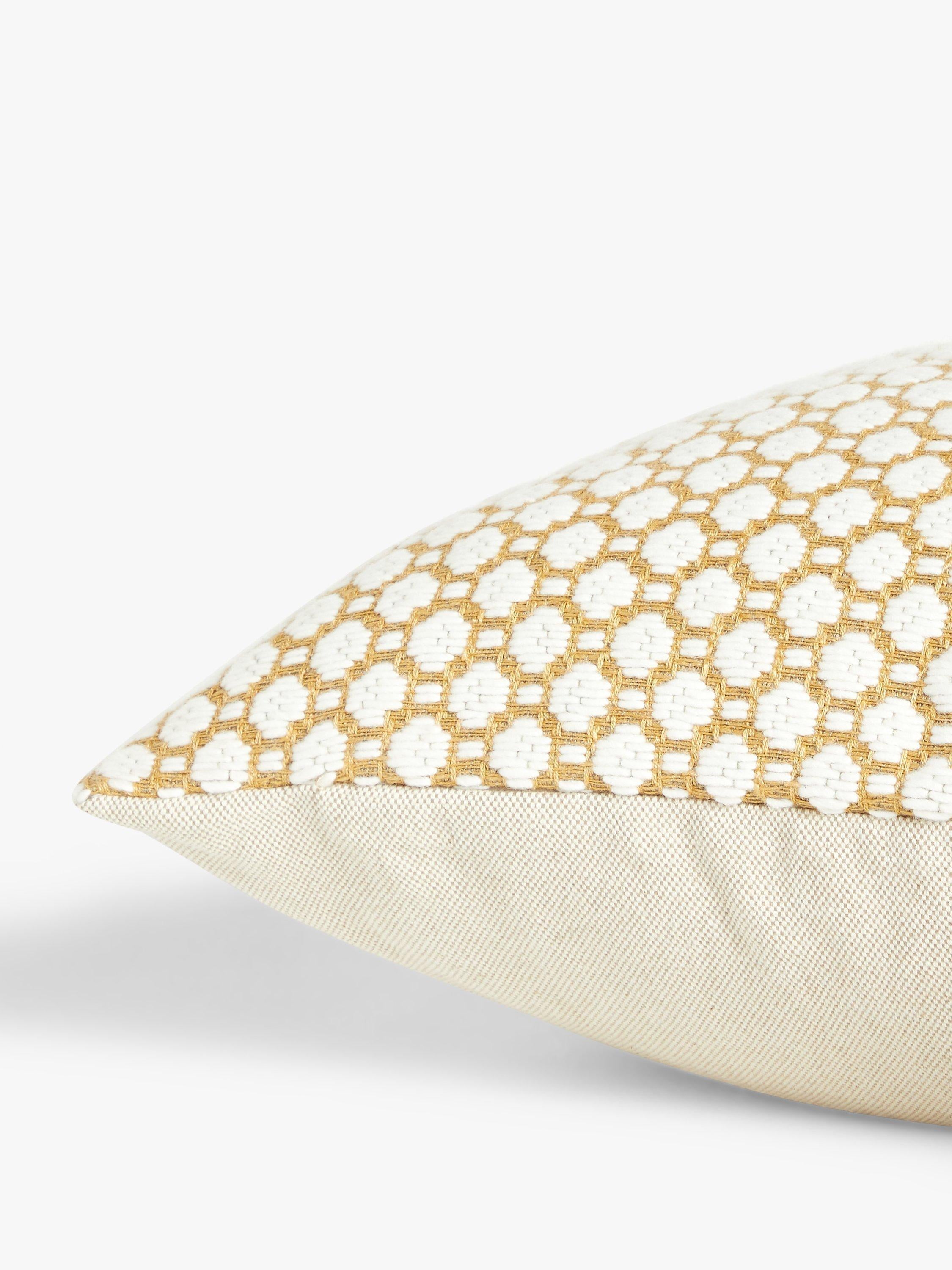 John Lewis Weave Cushion Ochre, UK version