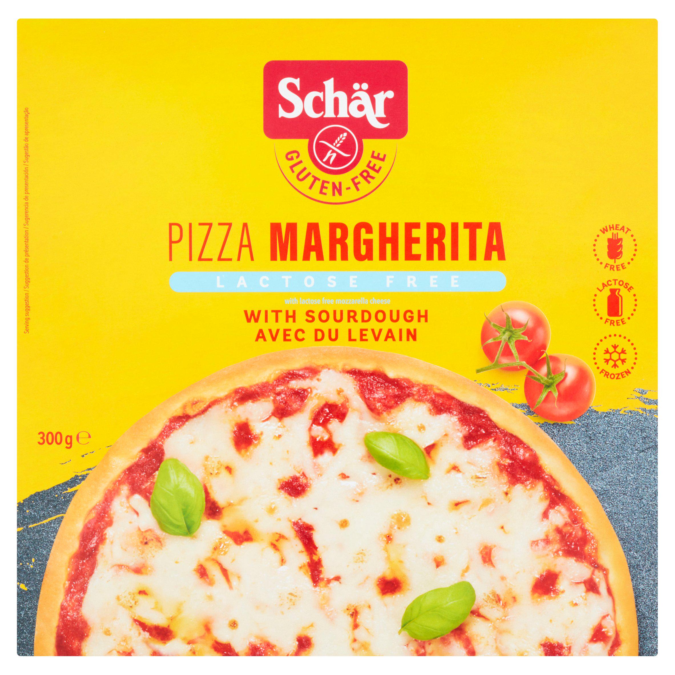 Schär Gluten Free Pizza Margherita with Sourdough 300g GOODS Sainsburys   