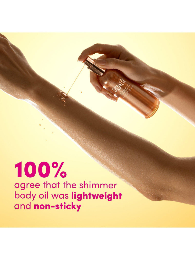 Coco & Eve Antioxidant Glow Shimmer Body Oil 100ml, UK version