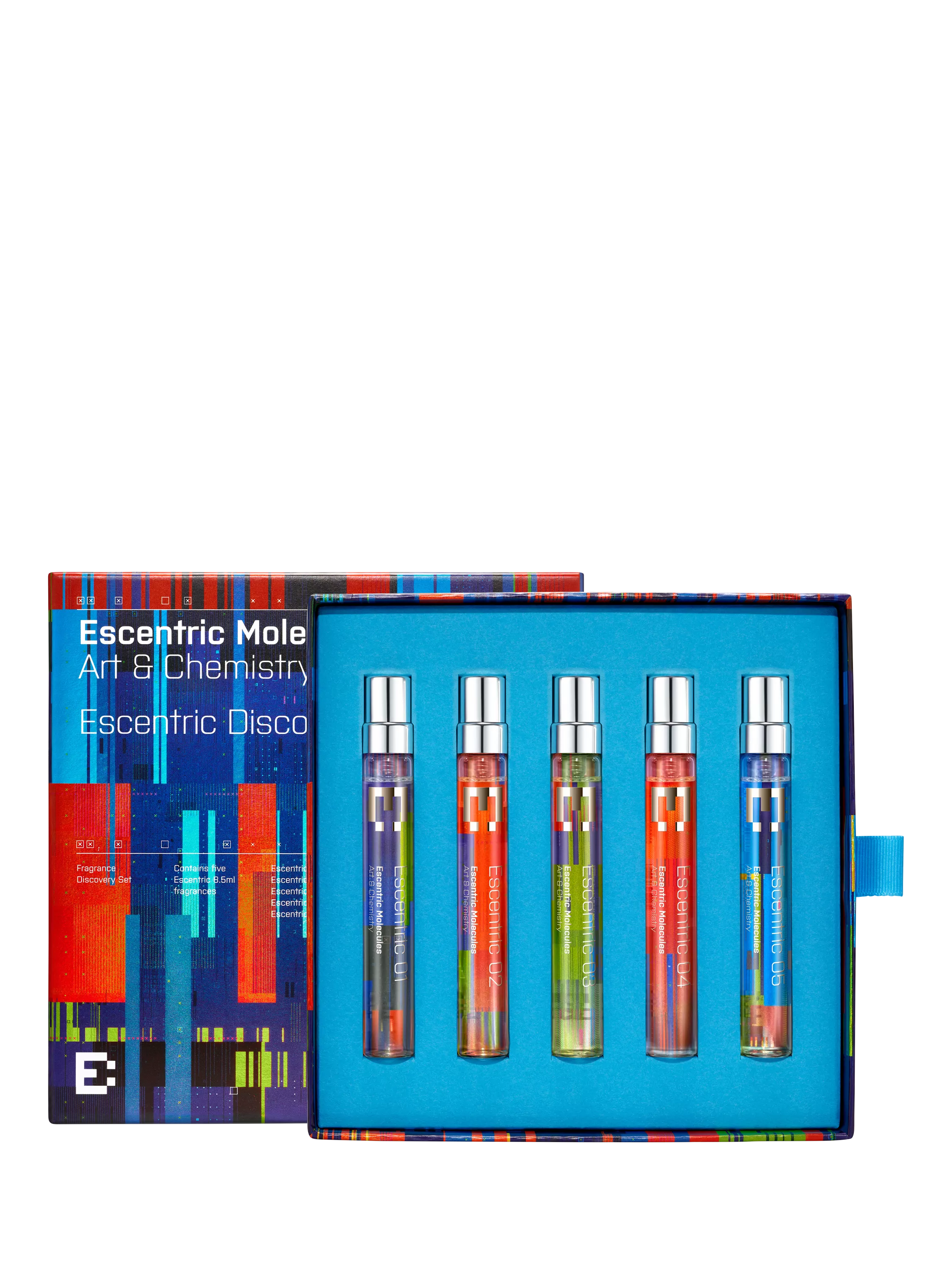 Escentric Molecules fragrance gift set 5 x 8.5ml - British product