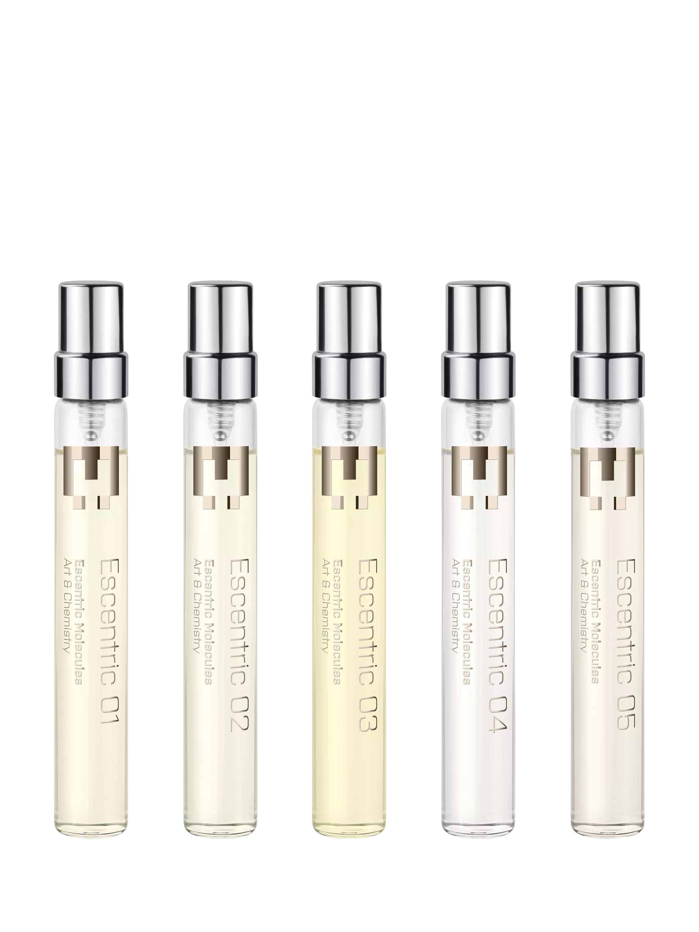 Escentric Molecules fragrance gift set 5 x 8.5ml - British product