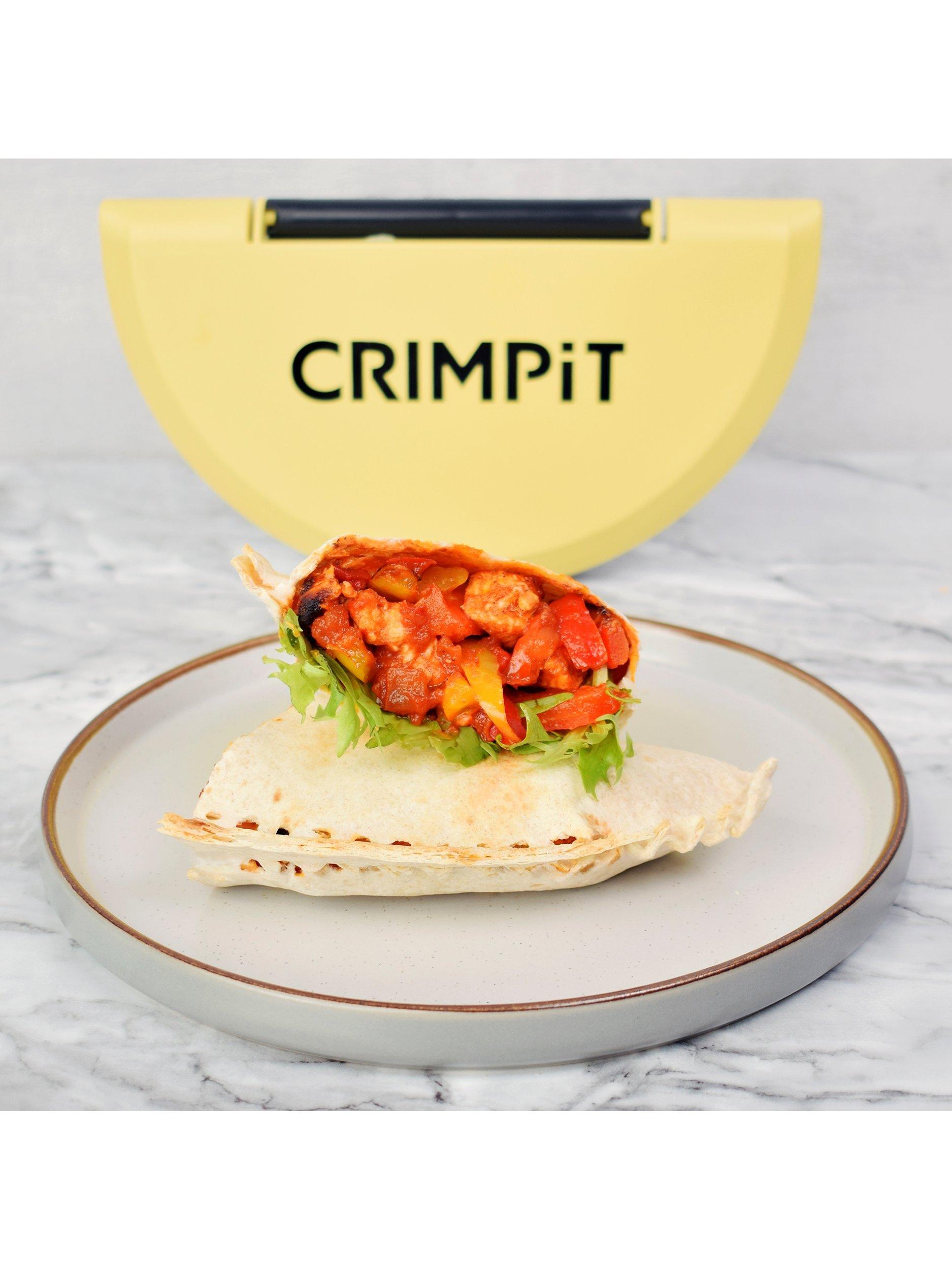 CRIMPiT wrap sealer for making sealed food parcels - British product
