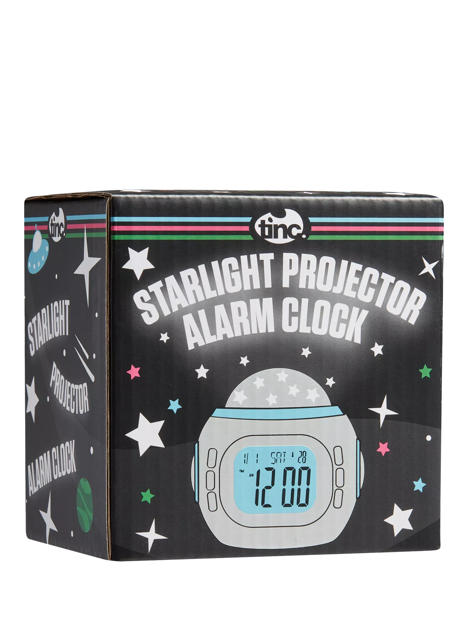 Tinc star projector alarm clock multi-function (British brand)