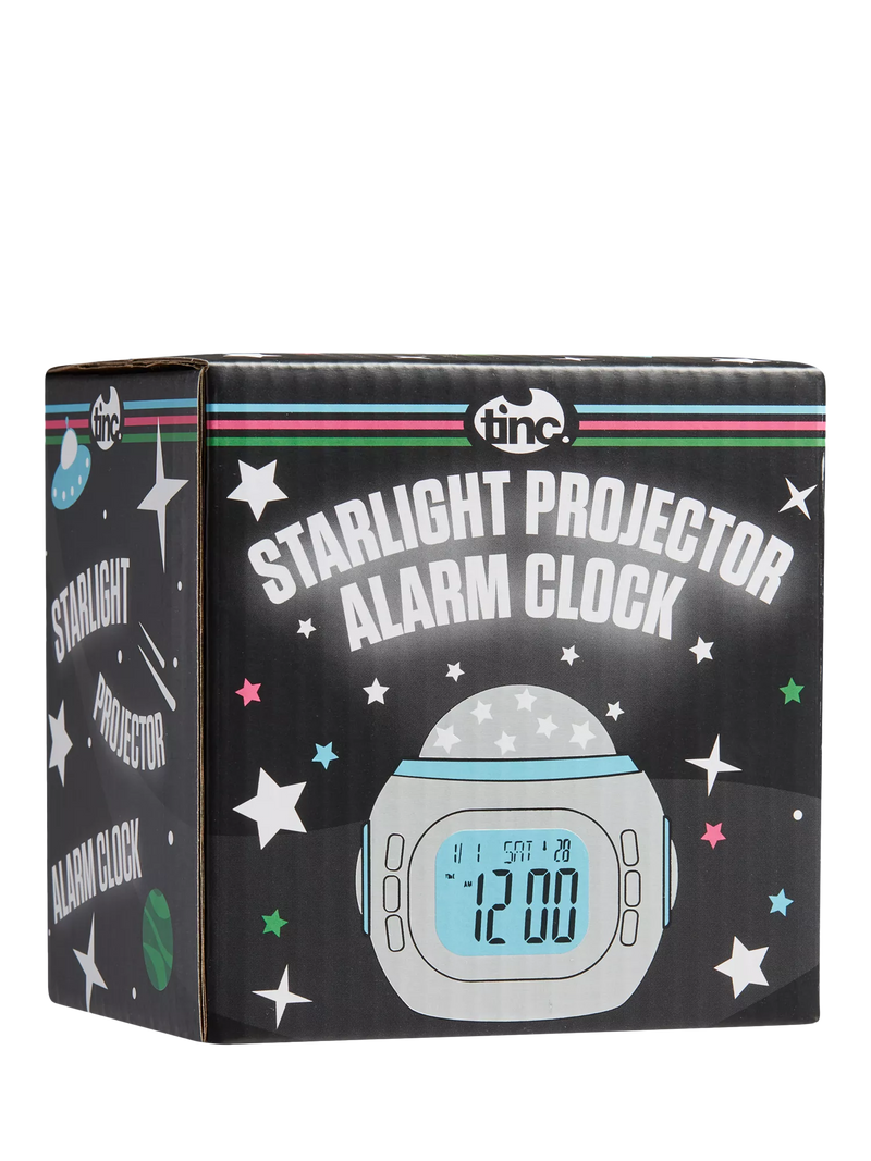 Tinc star projector alarm clock multi-function (British brand)