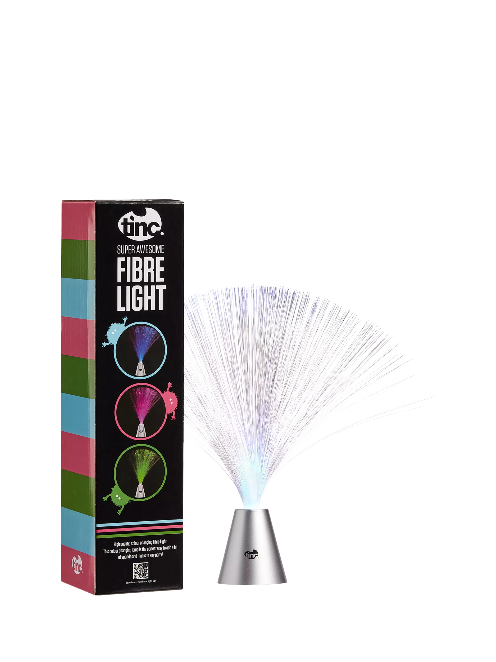 Tinc Fibre Optic Light multi coloured children's toy - British product