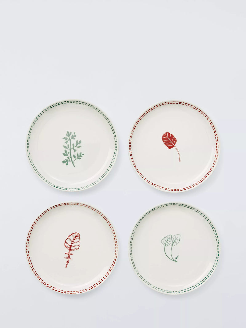 John Lewis Deliciously Ella 15cm plate set 4, imported from the UK